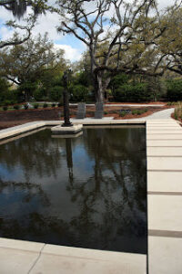 Reflection pool at the Sculpture Garden